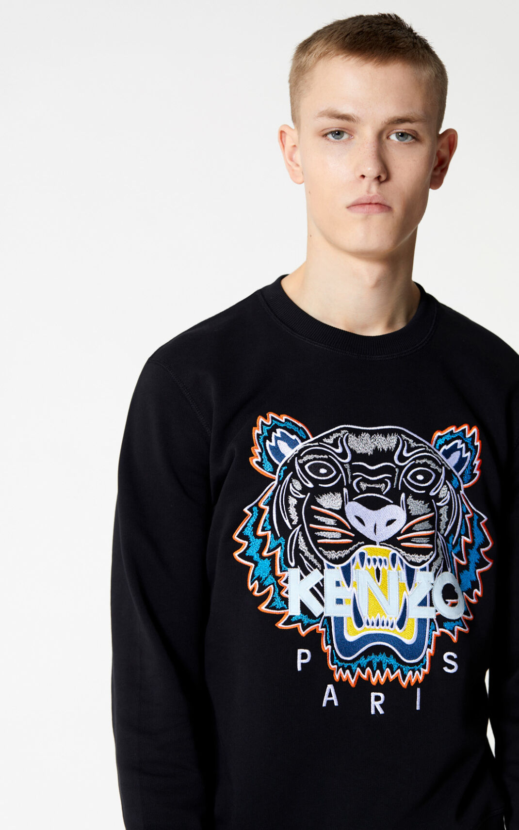 Kenzo Tiger Sweatshirt Herr | 53892-KSAZ